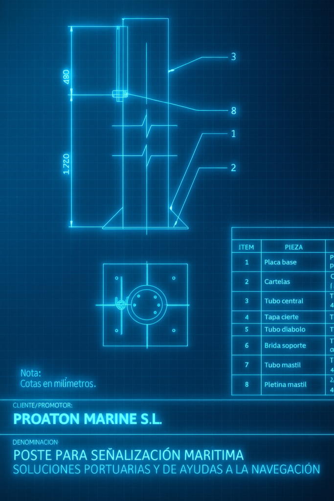 Equipo de Proaton Marine y estudio de ingeniería de Valencia tras acuerdo de colaboración en proyectos marítimos
