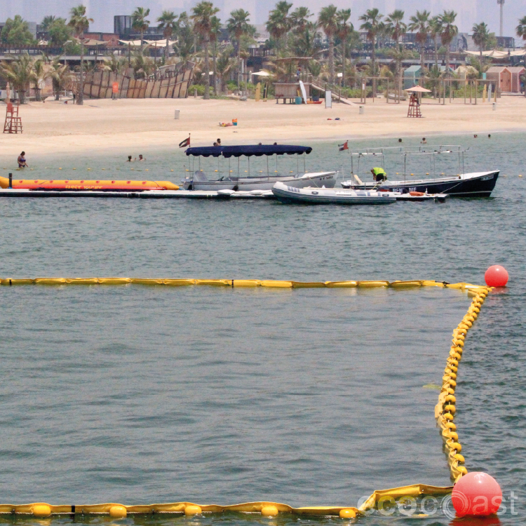 Redes anti-medusas Ecocoast para playas del Mediterráneo por Proaton Marine
